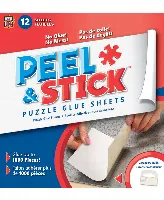 Puzzle Glue Sheets - 12 Count with Hangers by MasterPieces