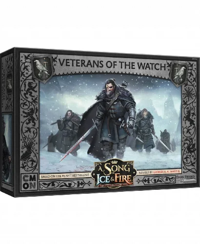 Asmodee Editions A Song of Ice Fire Tabletop Miniatures Game - Night's Watch Heroes Box 1 Expansion - Image 1