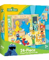 24 Piece Jigsaw Puzzle for Kids - Sesame Street School Time