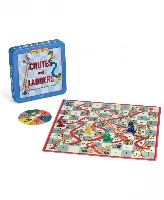 Winning Solutions Chutes and Ladders Board Game Nostalgia Edition Game Tin