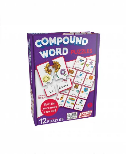 Junior Learning Compound Word Learning Educational Puzzles - Image 1