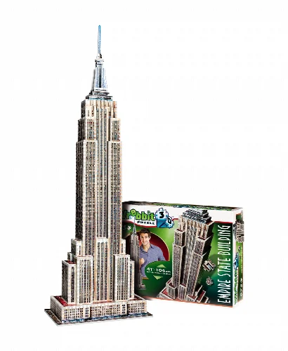 Wrebbit Empire State Building 3D Puzzle - 975 Piece - Image 1
