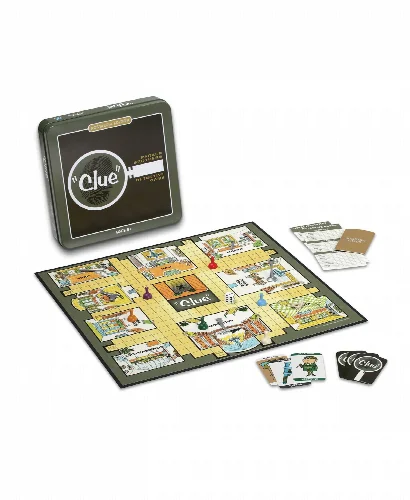 Winning Solutions Clue Tin Board Game Nostalgia Edition - Image 1