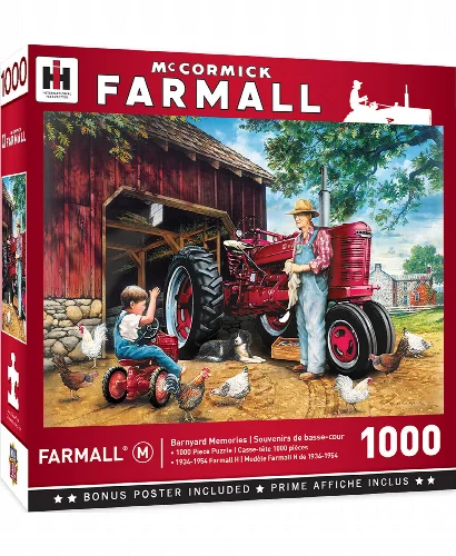 Farmall - Barnyard Memories Jigsaw Puzzle - 1000 Piece - Image 1