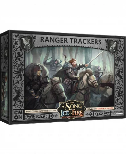 Asmodee Editions A Song Of Ice Fire Tabletop Miniatures Game - Night's Watch Ranger Trackers Expansion - Image 1