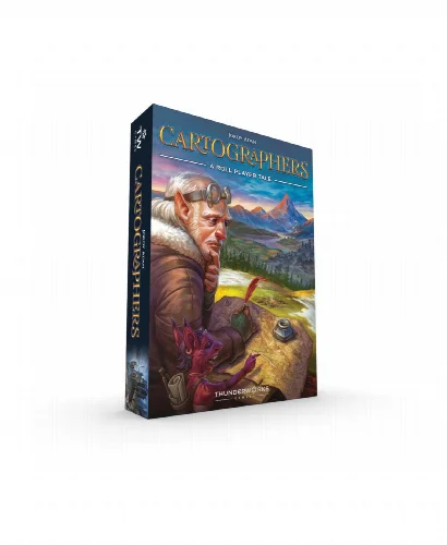 WizKids Games Thunderworks Games Cartographers - A Roll Player Tale Boxed Board Game - Image 1