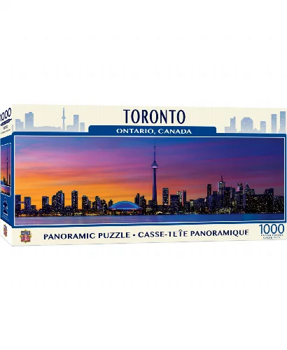 American Vista Panoramic - Toronto Jigsaw Puzzle - 1000 Piece - Image 1