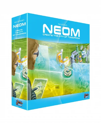 Asmodee Editions Neom - Create The City Of Tomorrow Strategy Board Game - Image 1