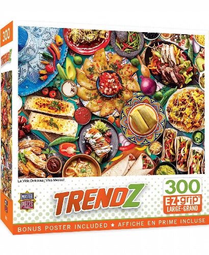 Trendz - La Vida Deliciosa Jigsaw Puzzle - 300 Piece - Image 1