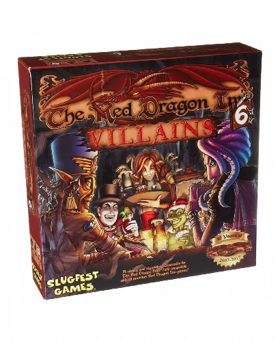 Slugfest Games Red Dragon Inn 6- Villains Red Dragon Exp. Stand Alone Boxed Card Game - Image 1