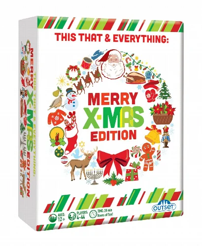 Outset Media This That Everything - Merry Xmas Edition Party Game - Image 1