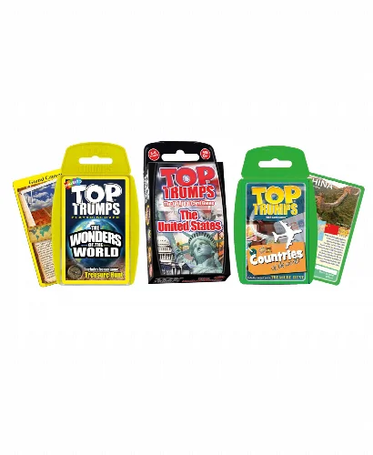 Top Trumps Card Game Bundle - Explore Our World - Image 1