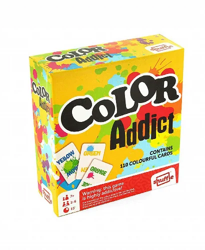 Shuffle Color Addict Family Card Game - Image 1