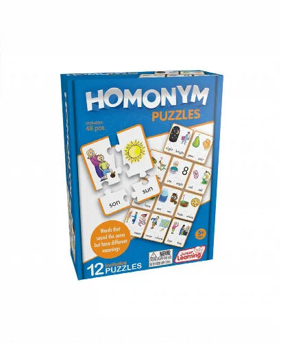Junior Learning Homonym Learning Educational Puzzles - Image 1
