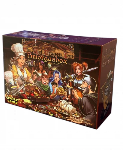 Slugest Games Red Dragon Inn- Smorgasbox Board Game - An Expansion Wish Something For Everyone - Image 1