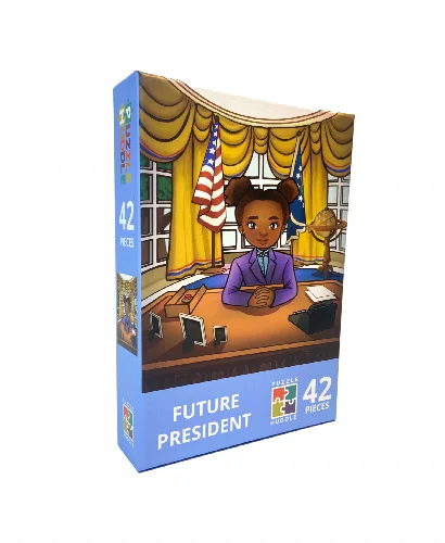 Puzzle Huddle Future President 42 Piece Puzzle Set - Image 1