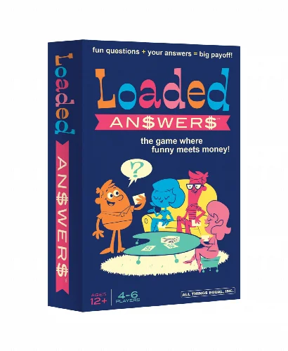 Loaded Answers - The Exciting Twist on the Popular Loaded Questions Family/Party Game - Image 1