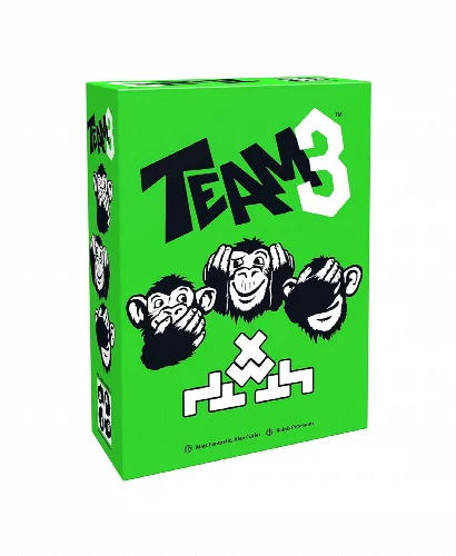 Brain Games Team 3 Green Card Game - Image 1
