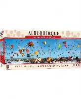 MasterPieces American Vista Panoramic Jigsaw Puzzle - Albuquerque Balloons - 1000 Piece