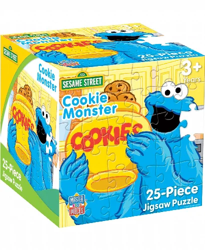 Sesame Street - Cookie Monster Jigsaw Puzzle - 25 Piece - Image 1