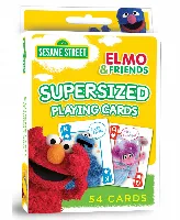 Sesame Street - Supersized Kids Playing Cards - 54 Card Deck