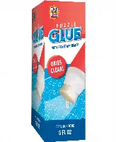 Puzzle Glue - 5 oz. Bottle with Sponge Applicator - Clear