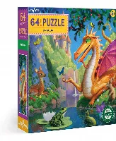 eeBoo Dragon Jigsaw Puzzle - 64 Piece