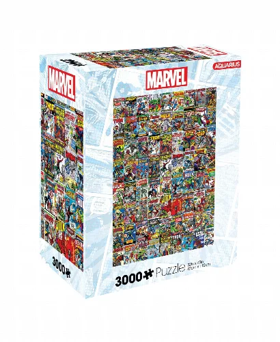 Marvel Comics Covers Superheroes Jigsaw Puzzle - 3000 Piece - Image 1