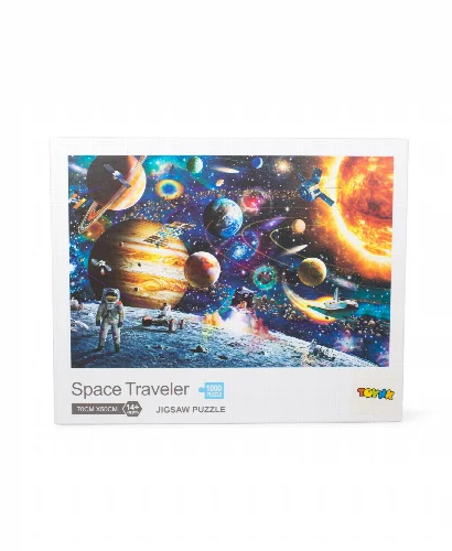 Space Traveler Space Puzzle Jigsaw Puzzle - 1000 Piece - Image 1