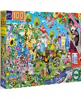 eeBoo Love of Bees Jigsaw Puzzle - 100 Piece