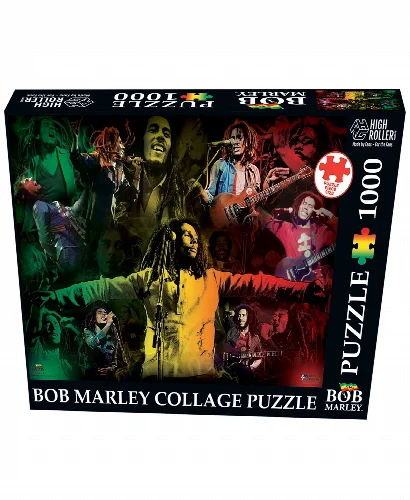 Bob Marley Collage Jigsaw Puzzle - 1000 Piece - Image 1