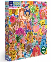 eeBoo Goddesses Pets Jigsaw Puzzle - 1000 Piece