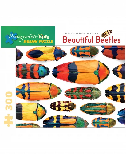 Christopher Marley - Beautiful Beetles Jigsaw Puzzle - 300 Piece - Image 1