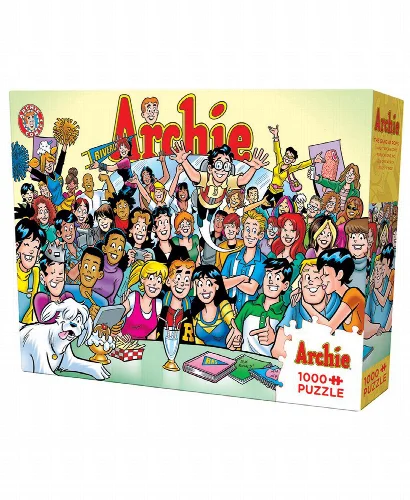 Archie Comics - The Gang at Pop's Jigsaw Puzzle - 1000 Piece - Image 1