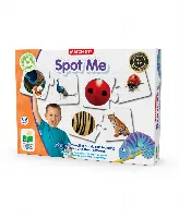 The Learning Journey Match It - Spot Me - Self-Correcting Colors and Patterns Matching Puzzle