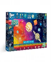 eeBoo Solar System Jigsaw Puzzle - 100 Piece