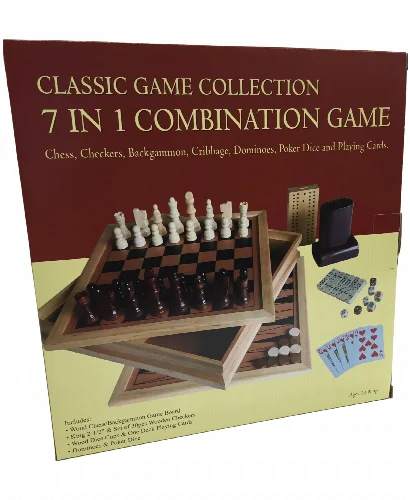 John N. Hansen Co. 7 in 1 Combination Game Set - Image 1