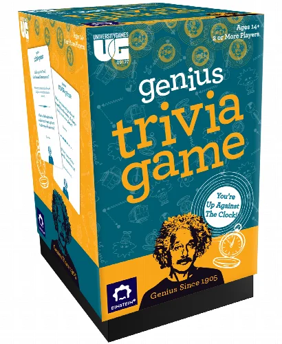 University Games Einstein Genius Trivia Game Set - Image 1