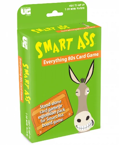 University Games Smart Everything 80s Card Game Set - Image 1