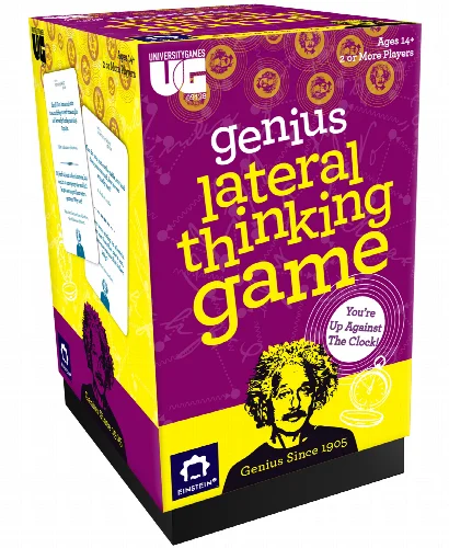 University Games Einstein Genius Lateral Thinking Game Set - Image 1