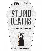 University Games Stupid Deaths Card Game Tin