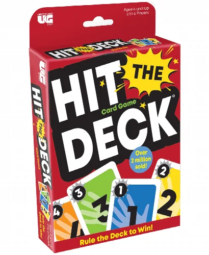 University Games Hit The Deck Card Game - Image 1