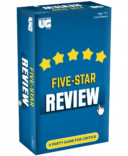 University Games Five-Star Review a Party Game for Critics Set, 307 Piece - Image 1