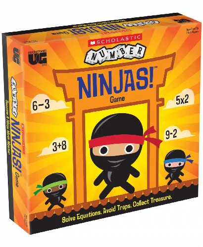 University Games Scholastic - Number Ninjas Game Set, 113 Piece - Image 1