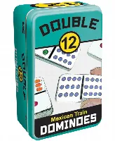 University Games Double 12 Mexican Train Dominoes