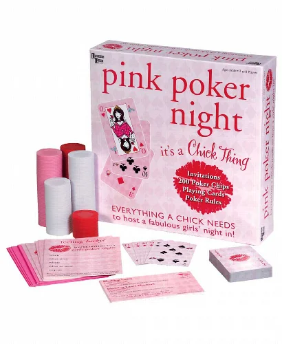 University Games Pink Poker Night - Image 1