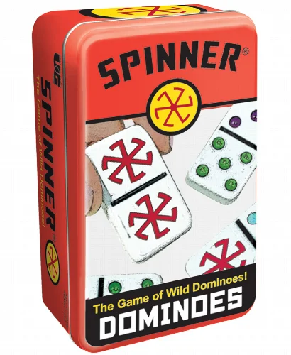 University Games Spinner - The Game of Wild Dominoes - Image 1