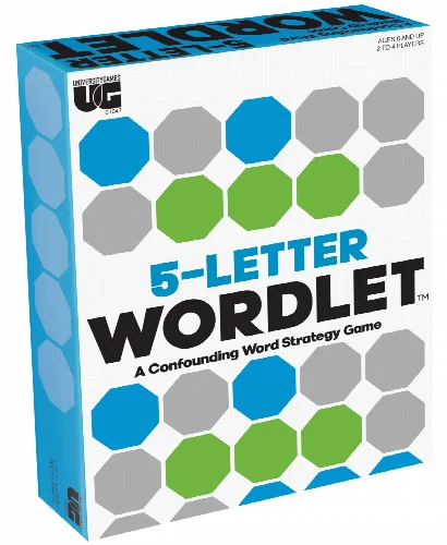 University Games 5-Letter Wordlet a Confounding Word Strategy Game Set, 297 Piece - Image 1