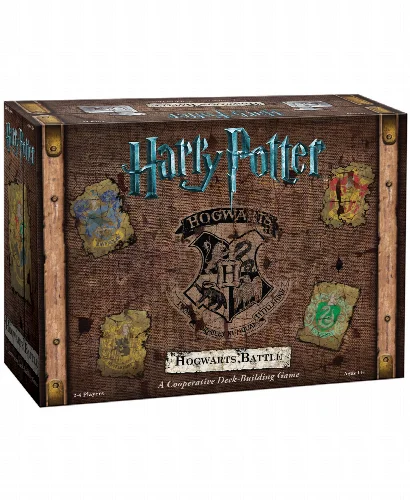 USAopoly Harry Potter Hogwarts Battle, a Cooperative Deck-Building Game Set, 353 Piece - Image 1