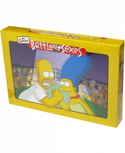 Battle of the Sexes - The Simpsons Edition Board Game - Image 1